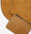 Bolso de ante de becerro trenzado oskan hobo soft cognac