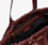 Bolso tote silven e/w de piel brillante burdeos