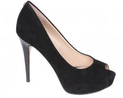 Zapato Guess negro tacon aguja - 72.50 € Bolsos y zapatos mujer, marcas de moda online, Michael Karl lagerfeld, Guess, Armani, Premiata y muchas marcas más