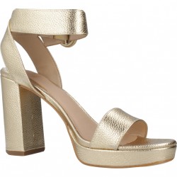 Sandalia Guess tacón ancho y plataforma dorada - 83.40 € Bolsos y zapatos  de mujer, marcas de moda online, Michael kors, Karl lagerfeld, Guess,  Armani, Premiata y muchas marcas más